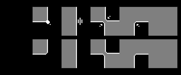 Two tileset textures for obstacle and range layers